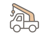 クレーン車